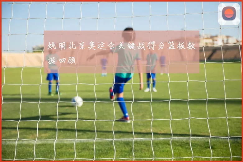 姚明北京奥运会关键战得分篮板数据回顾